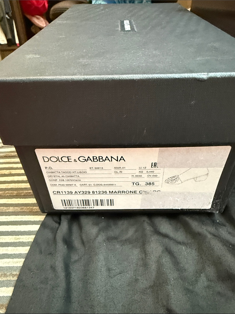 Dolce&Gabbana
DG Cutout Leather Slide Sandals - Picture 11 of 14